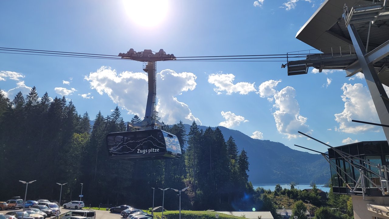  With Selibahn Zugspitze 