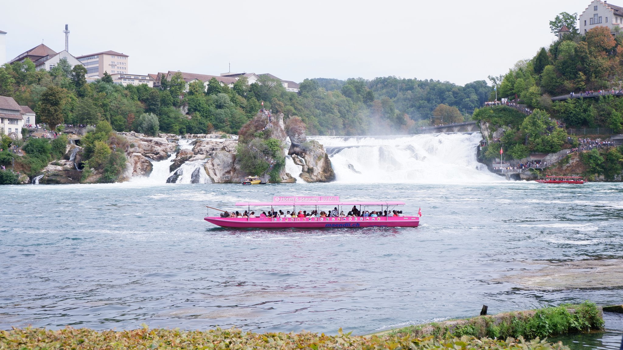 Bootstour am Rheinfall