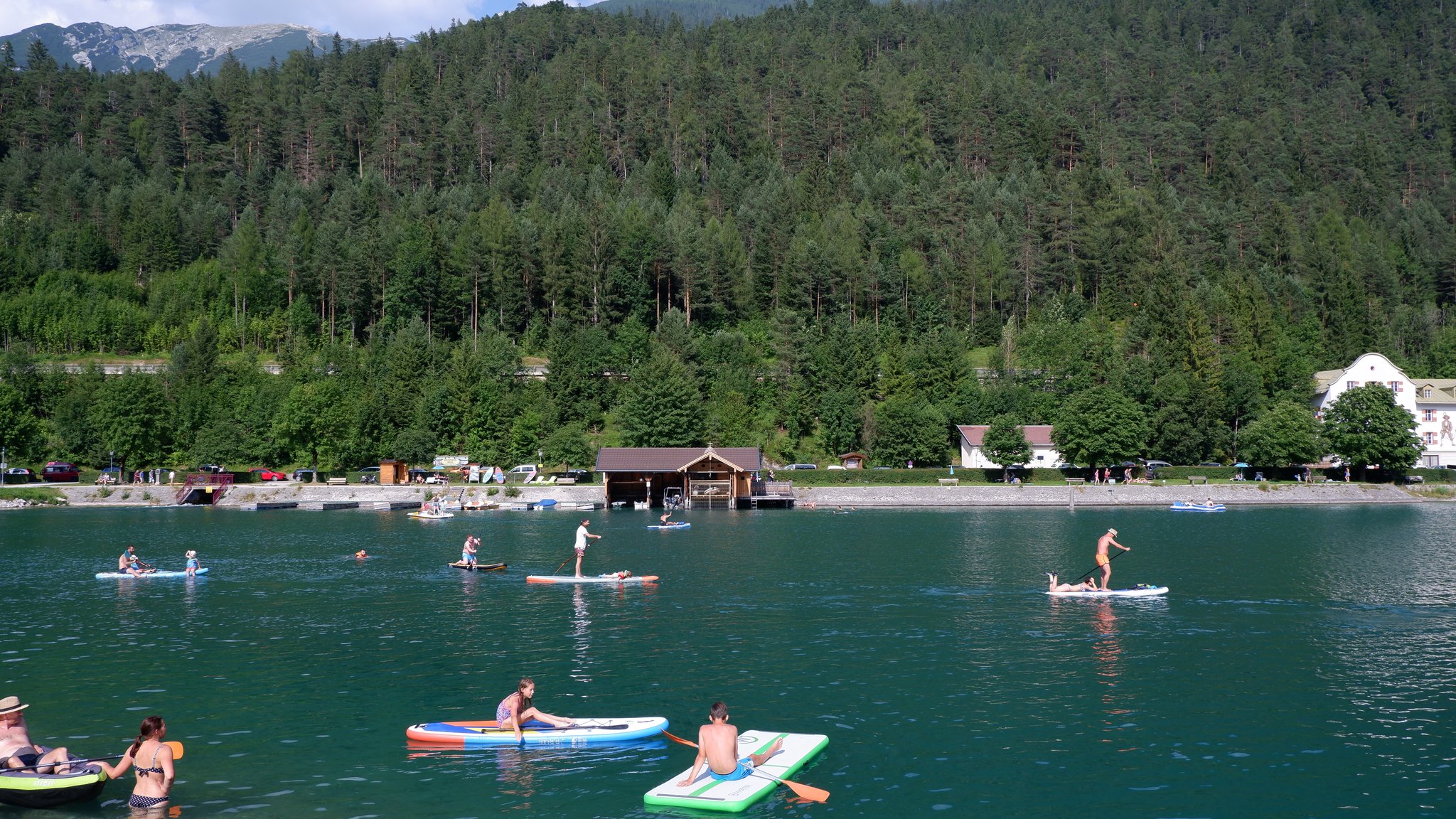 SUPing in Achensee