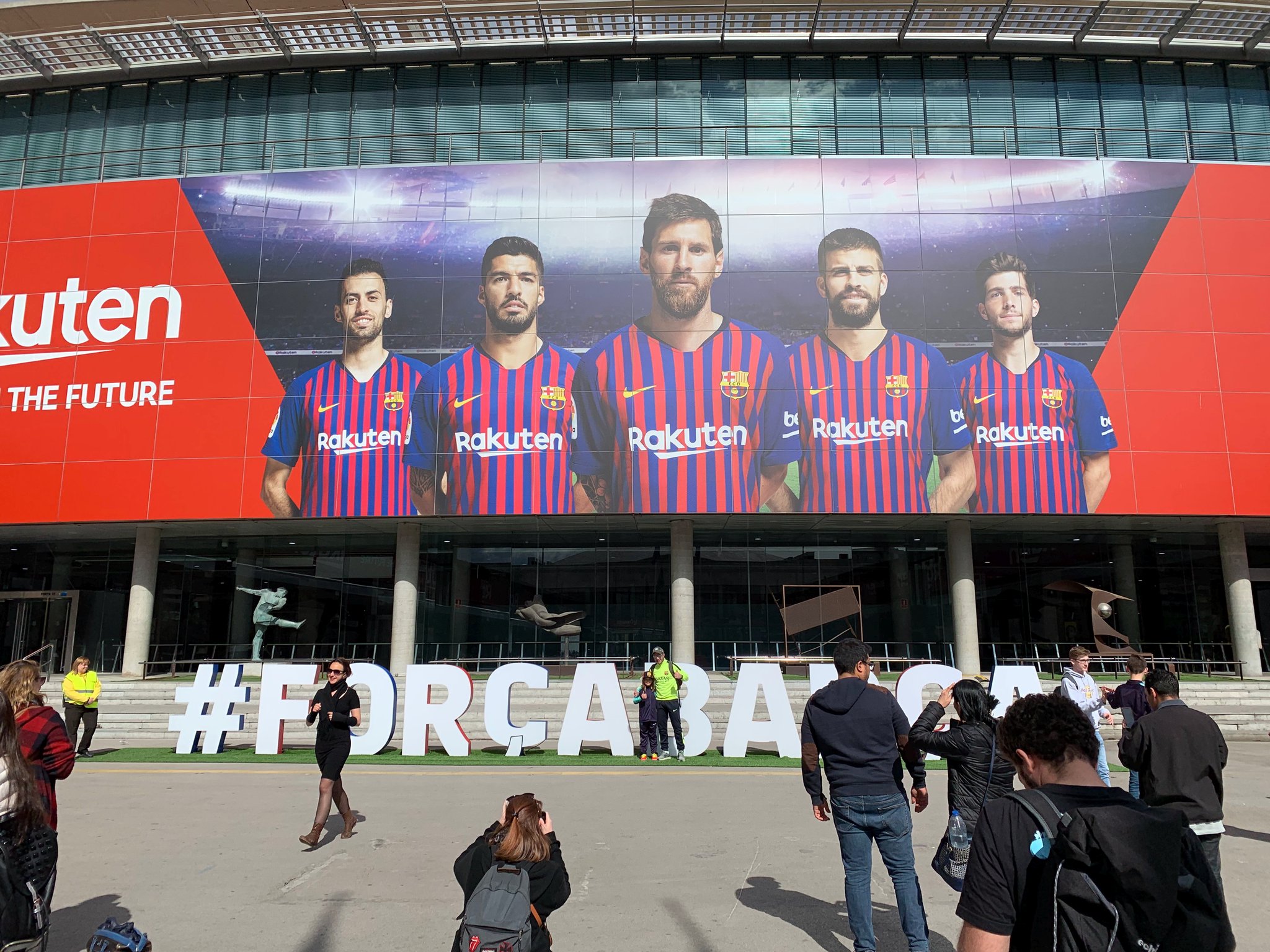 Spotify Camp Nou in Barcenlona